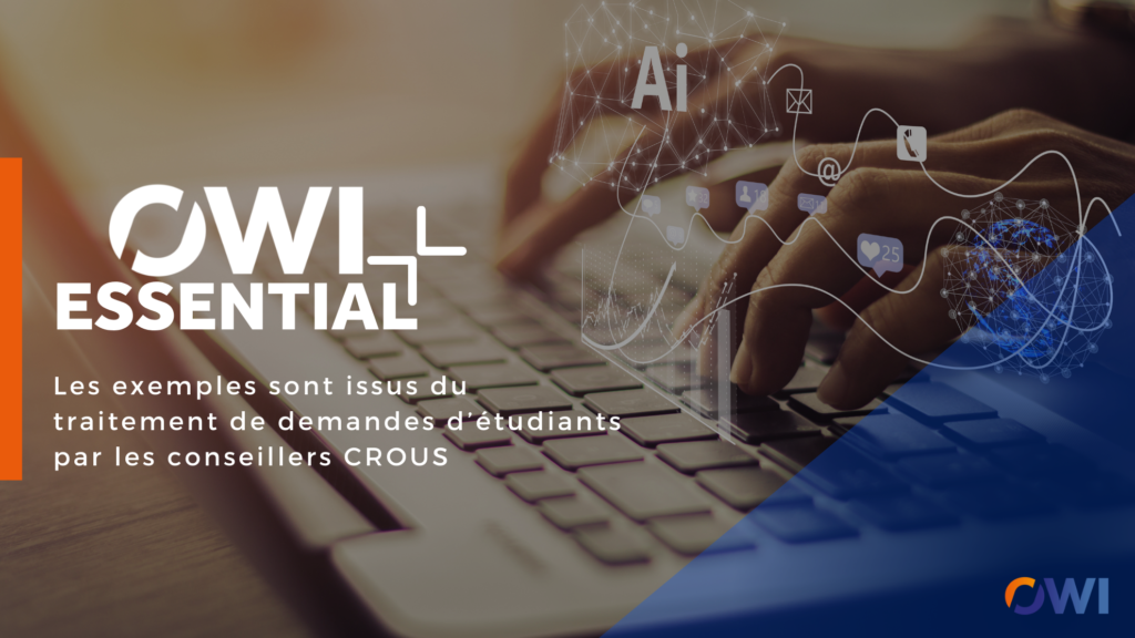 OWI ESSENTIAL Vidéo demo de l'IA générative pour assistant ai des conseillers